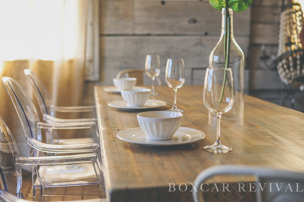 Boxcar Table Tops